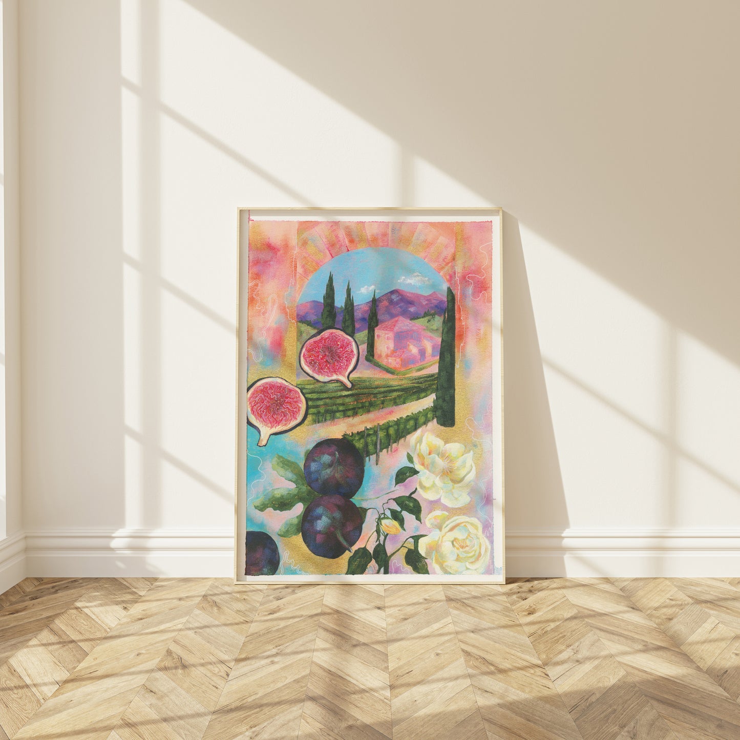 Golden Glow Art Print