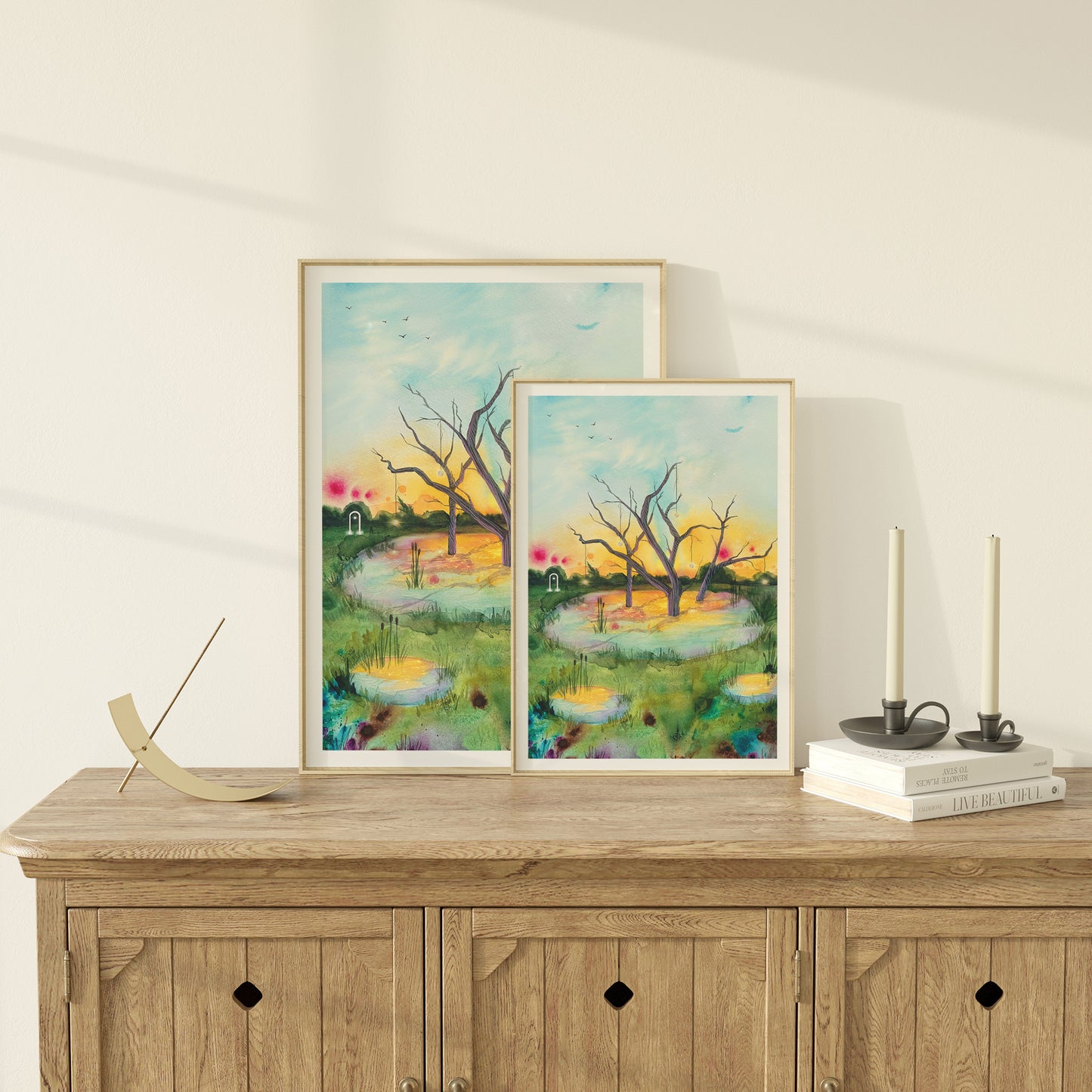 Returning Light Art Print