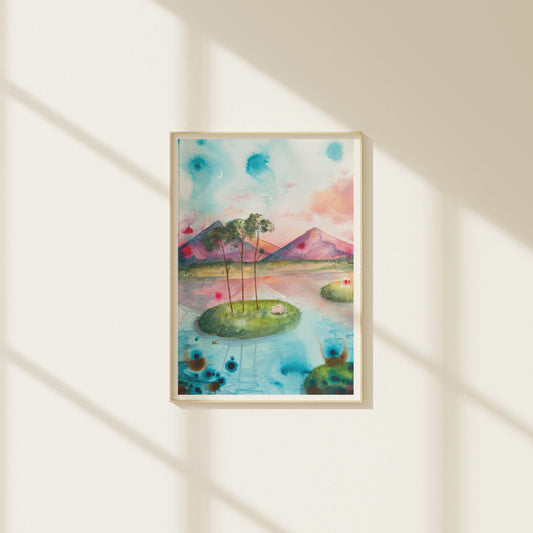 Calm Within Art Print