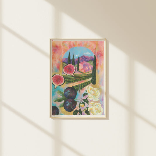 Golden Glow Art Print
