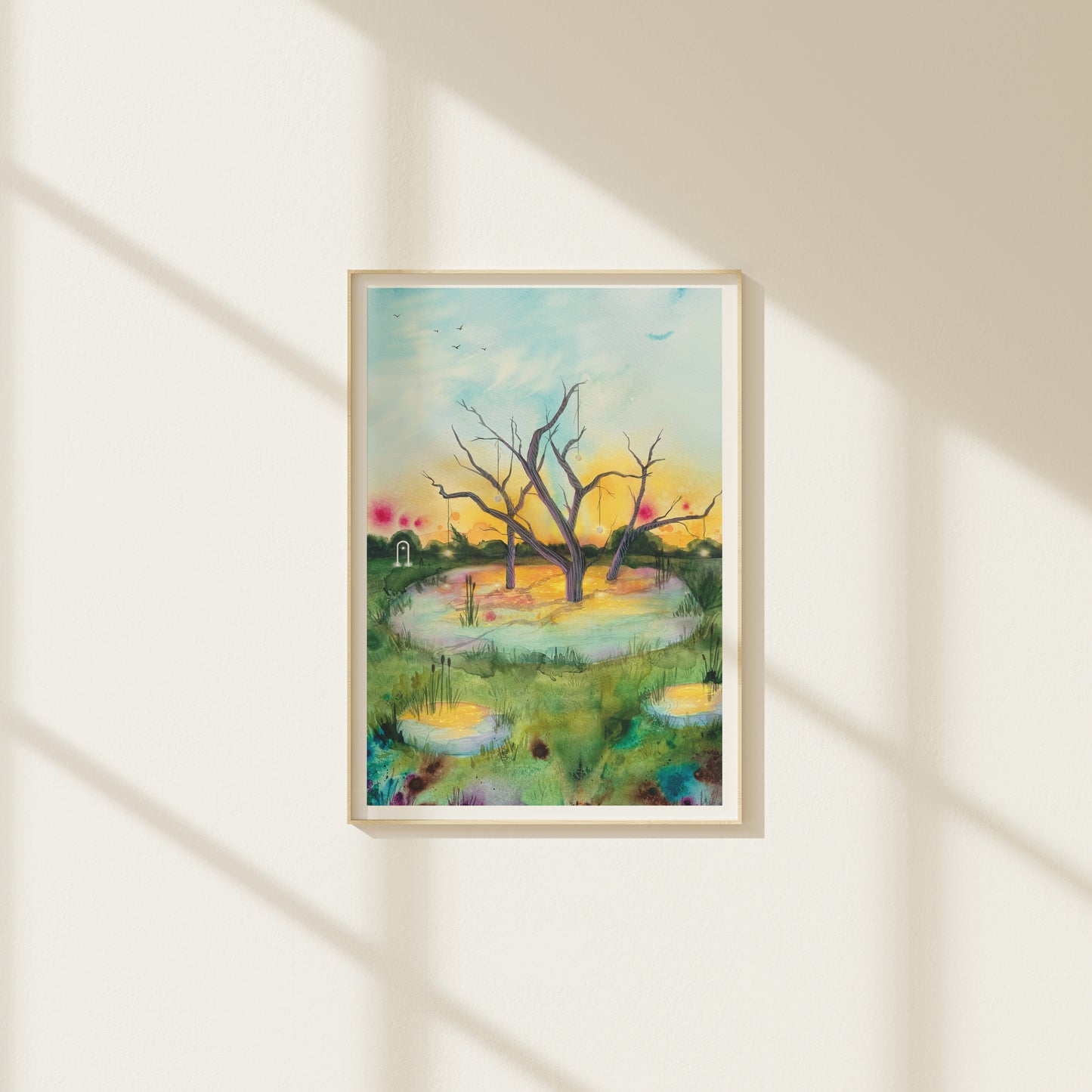 Returning Light Art Print